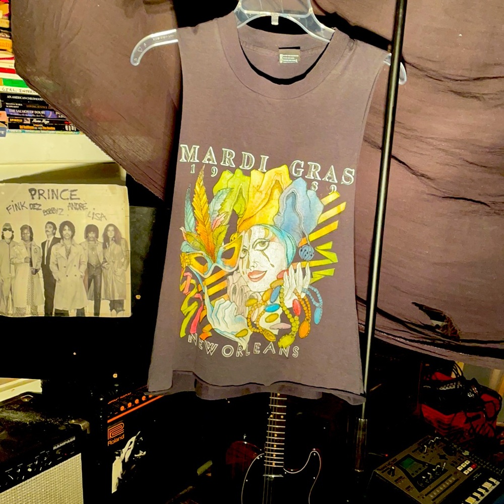 Cutoff Mardi Gras shirt